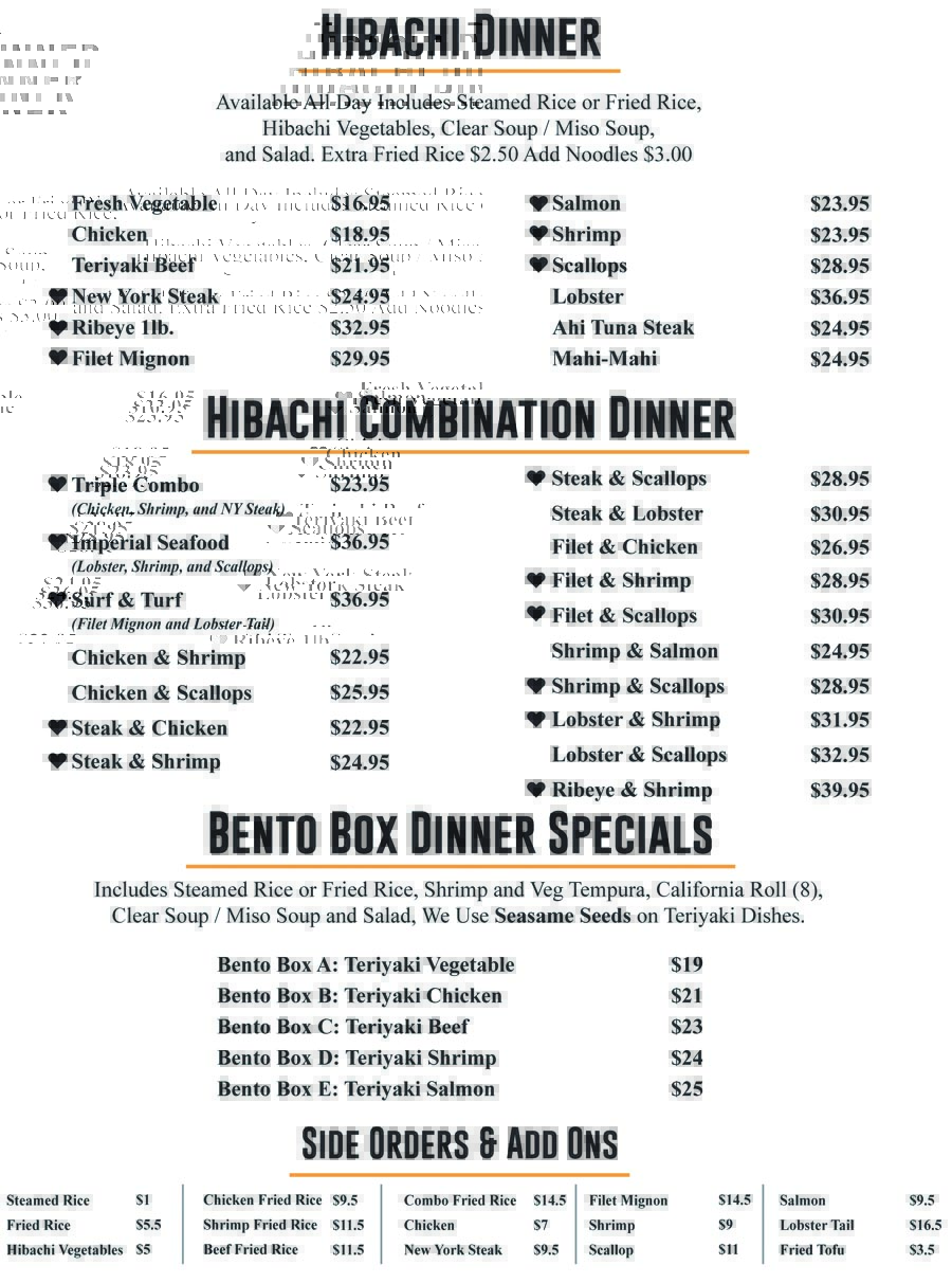 Bonzai Menu